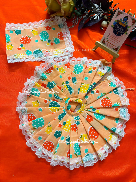 Cotton dresses for laddu gopal