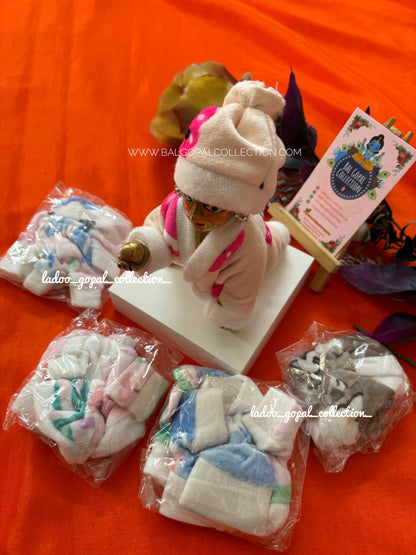 Winter night suit for laddu gopal (2 pcs)