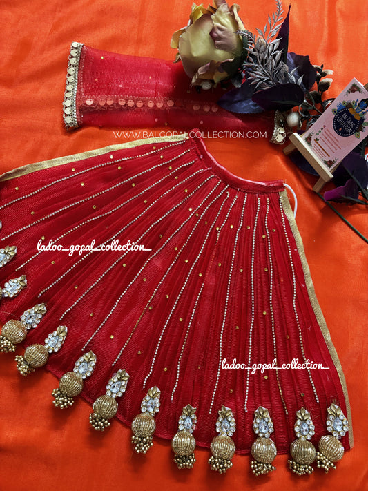 Lehnga Patka for Mata Rani