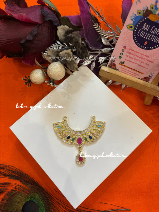 Multi AD choker/ mala for laddu gopal size 4-5-6