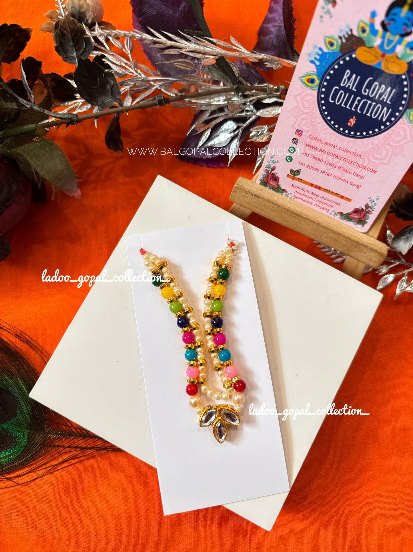 Mala for laddu gopal size 4-5-6
