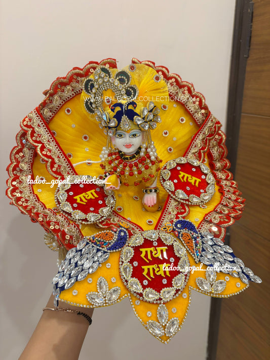 Radhe radhe poshak for laddu gopal || Janamashtami special