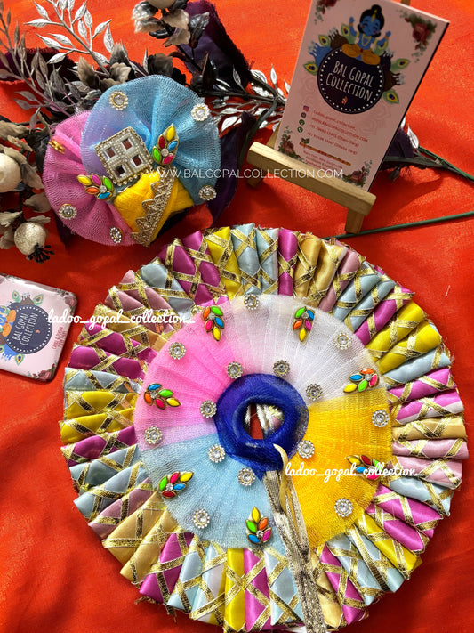 Colorful poshak for laddu gopal