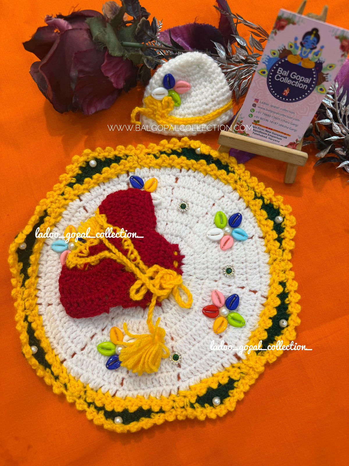 Woollen Poshak for laddu gopal