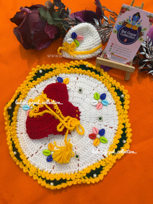 Woollen Poshak for laddu gopal