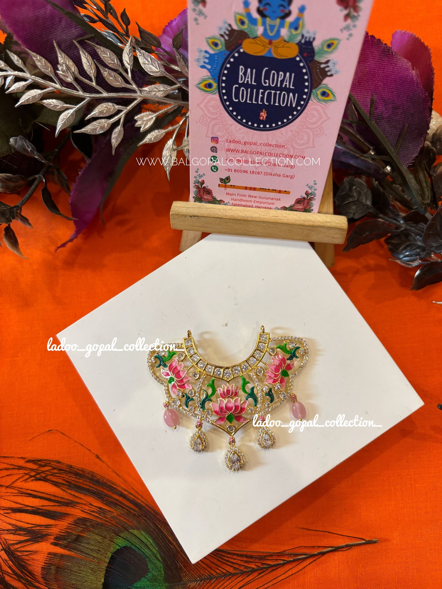 Kamal AD choker for laddu gopal