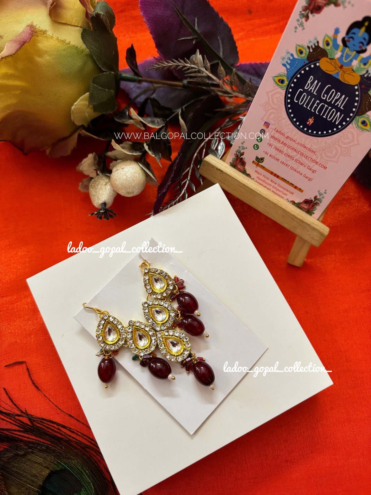 Gopi sundar mala for laddu gopal size 4-5