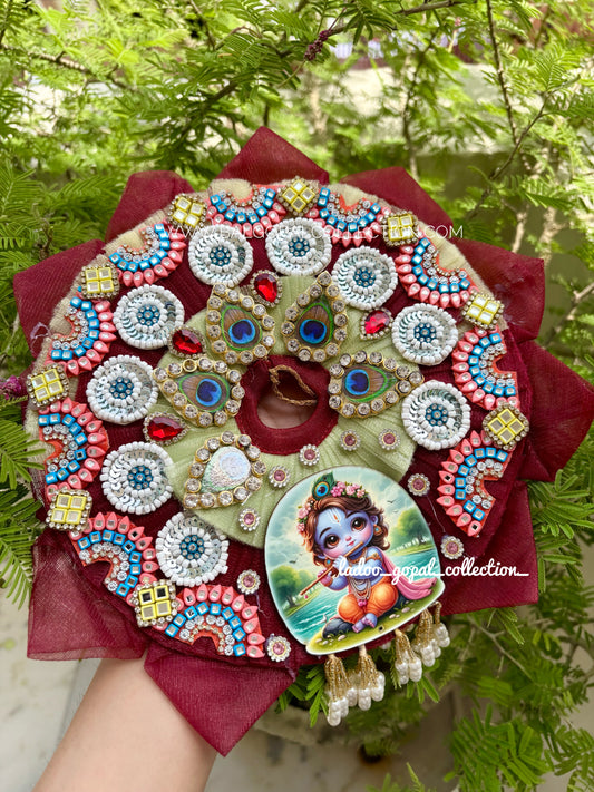 Heavy poshak for laddu gopal