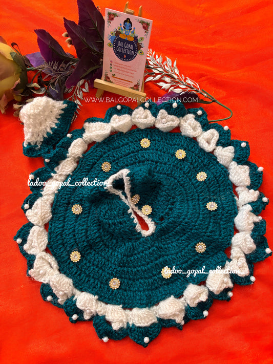 Heavy woollen poshak for laddu gopal size 5-6