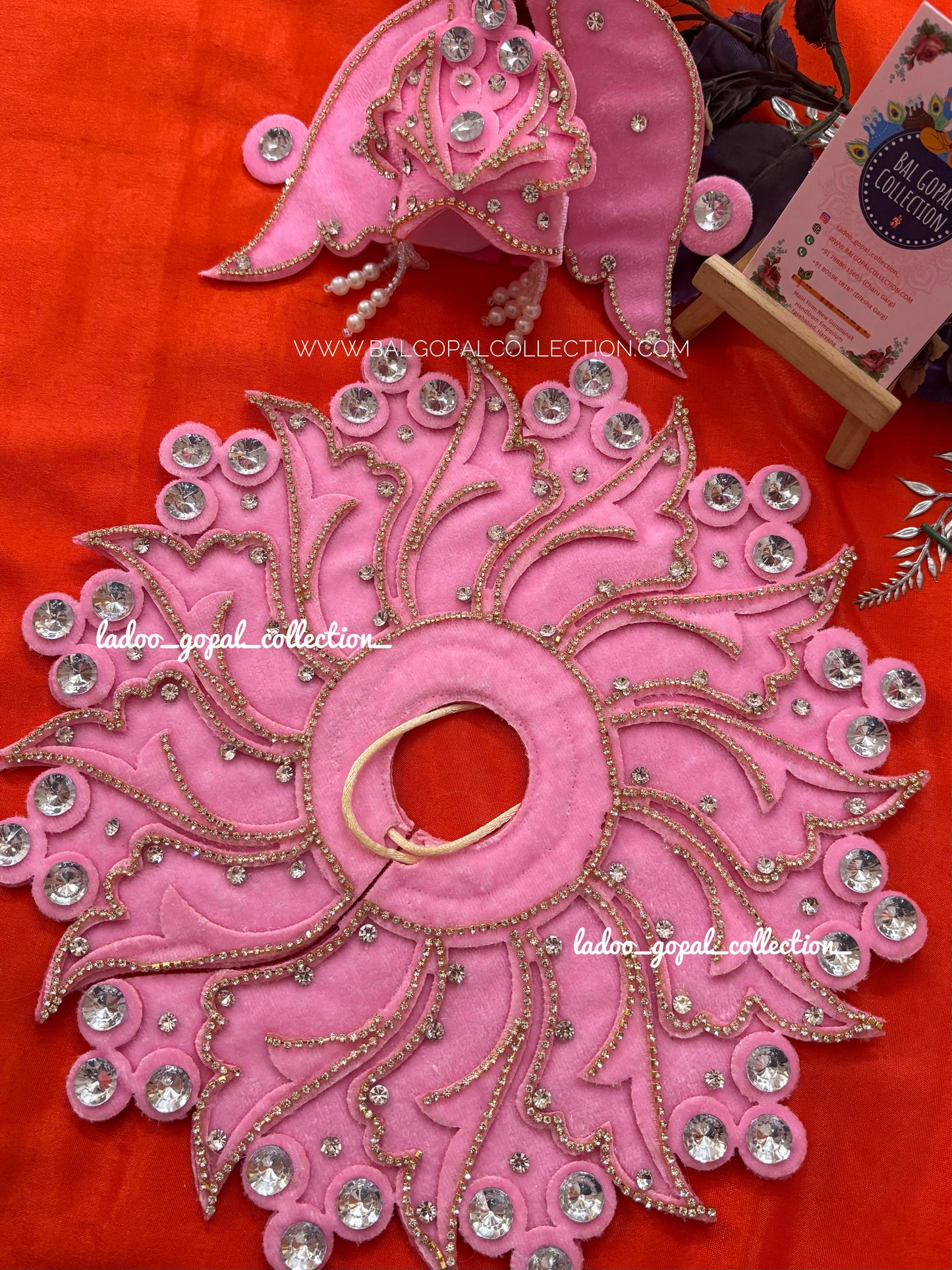 Velvet poshak for laddu gopal