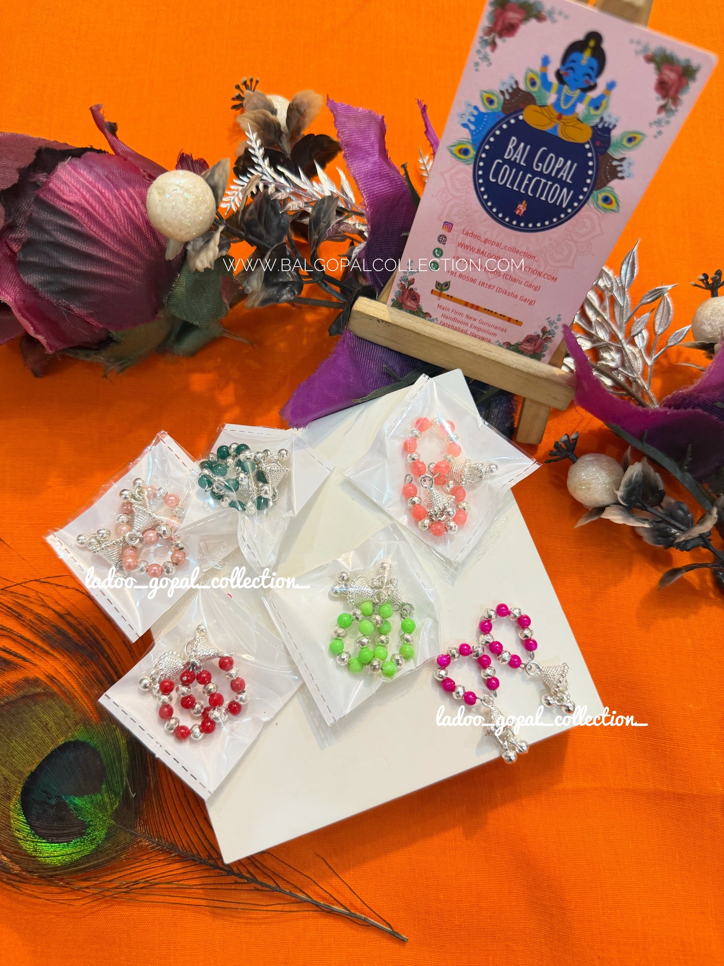 Moti latkan bangles for size 2-3-4