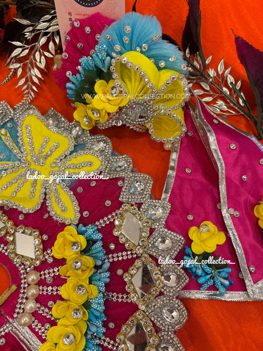 Mohini poshak for laddu gopal