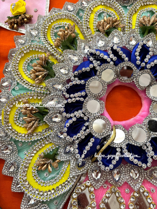 Mayuri poshak for laddu gopal