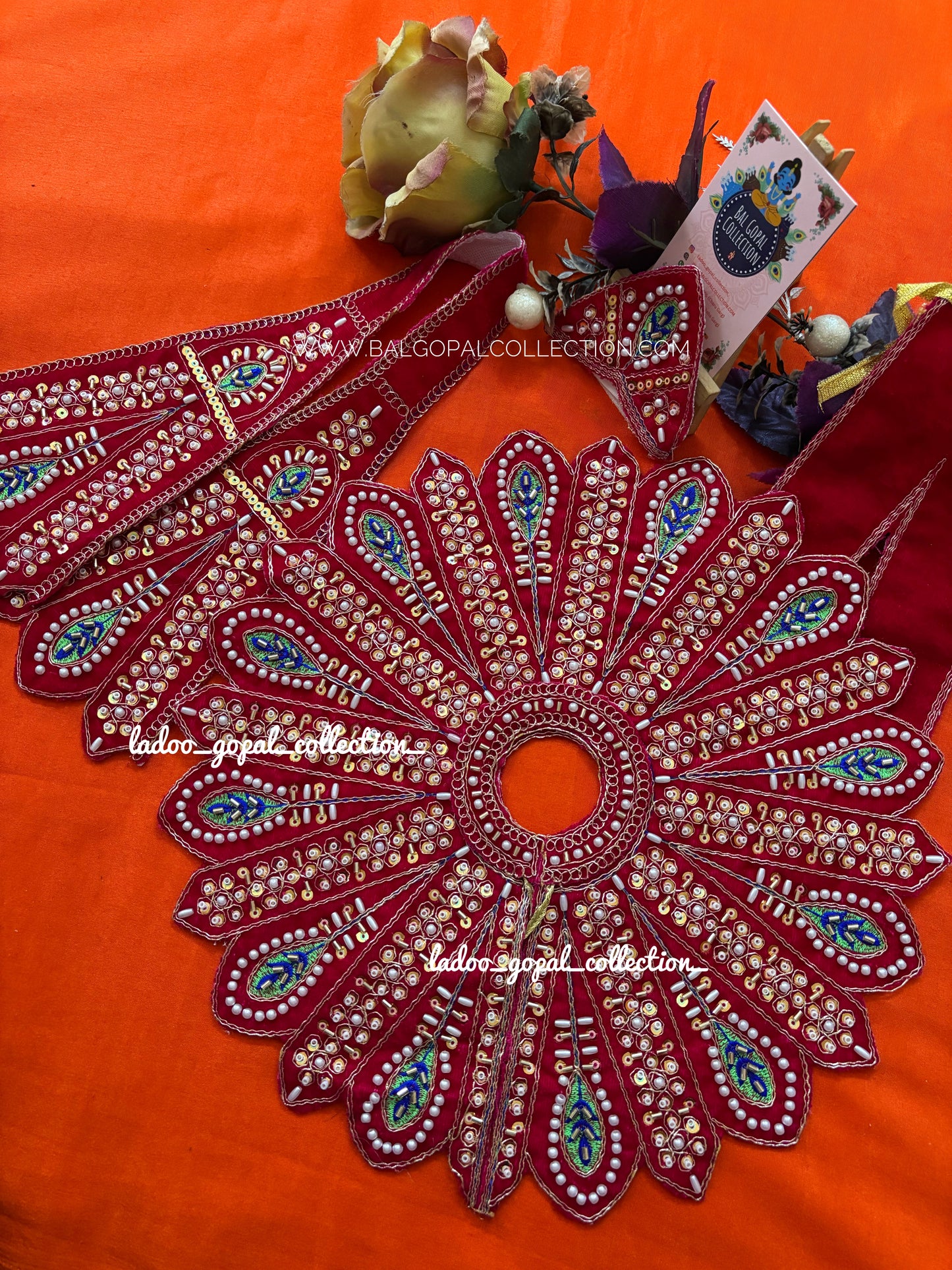 Heavy velvet poshak size 5-6