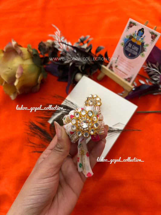 Heavy kundan kilangi for pagdi