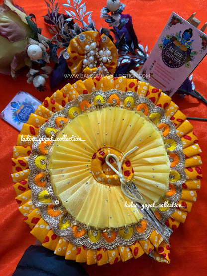 Yellow poshak for laddu gopal