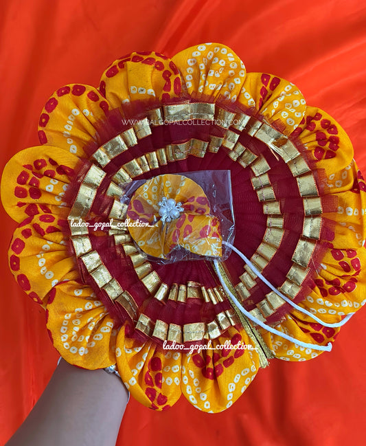 Gotta patti poshak for laddu gopal