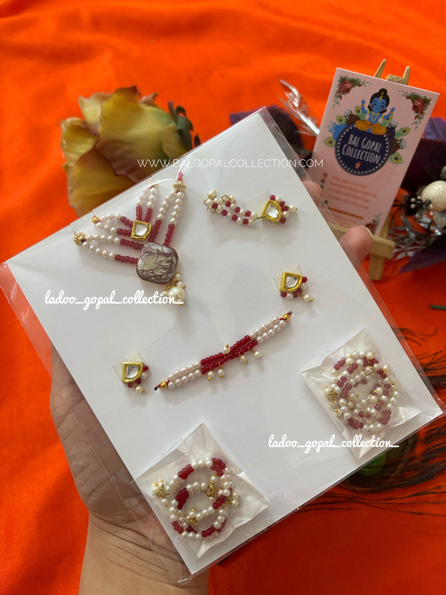 Shringar set for laddu gopal