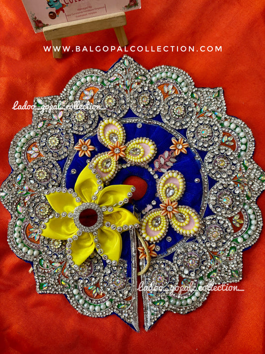 Heavy handwork poshak for laddu gopal