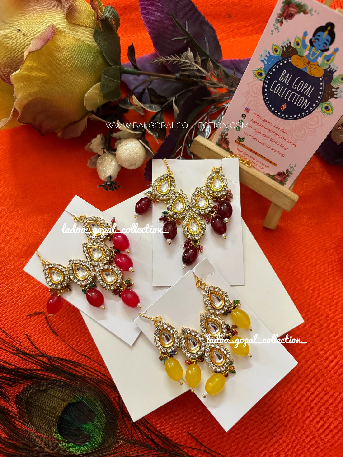 Gopi sundar mala for laddu gopal size 4-5