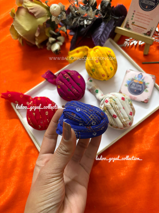 Safa pagdi for laddu gopal (set of 2)