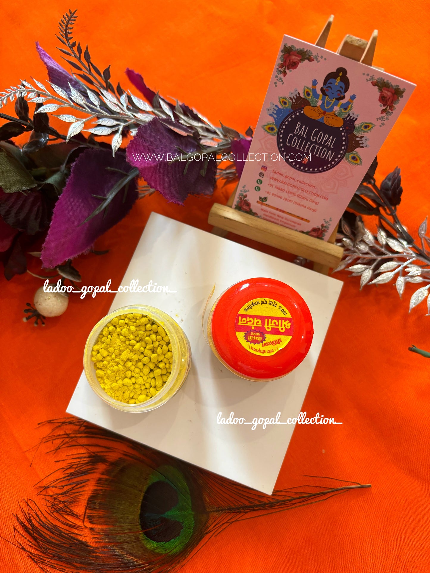 Chandan for laddu gopal