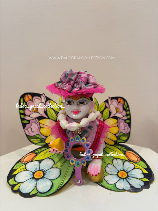 Butterfly poshak for laddu gopal