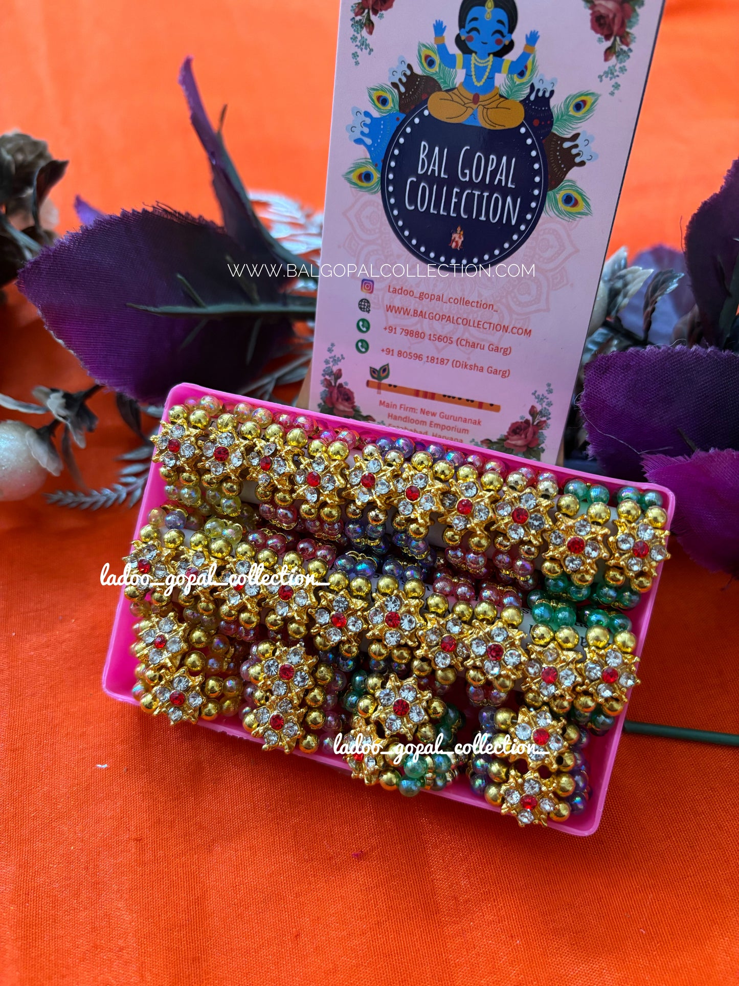 Bangles for laddu gopal size 3-4