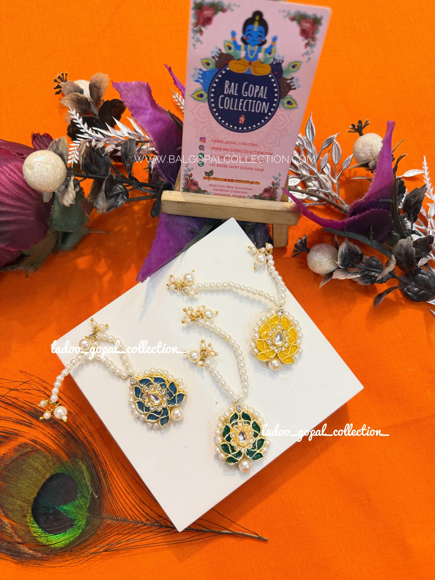 Heavy paag/ kilangi for laddu gopal