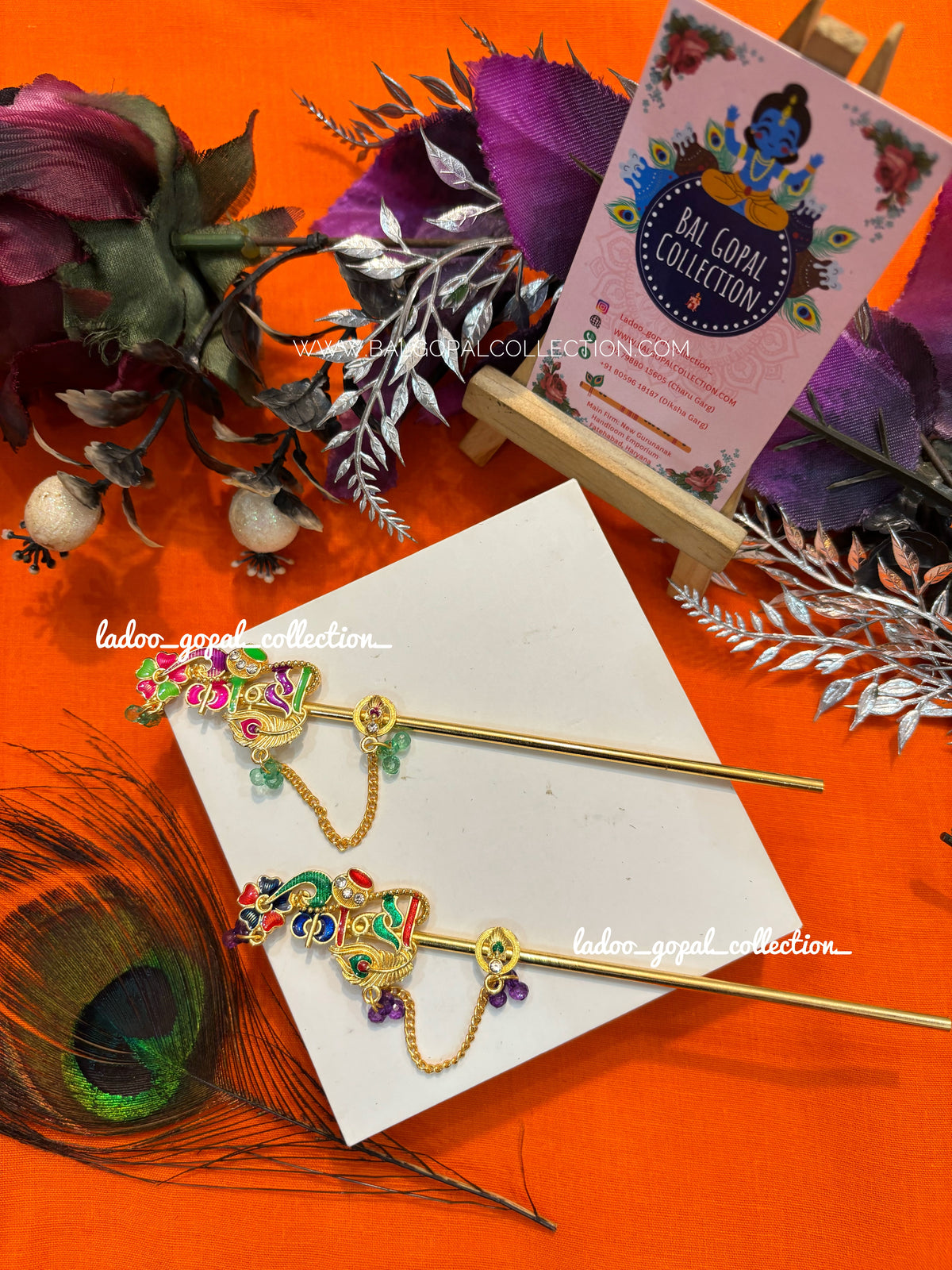 Premium kanha bansi for laddu gopal