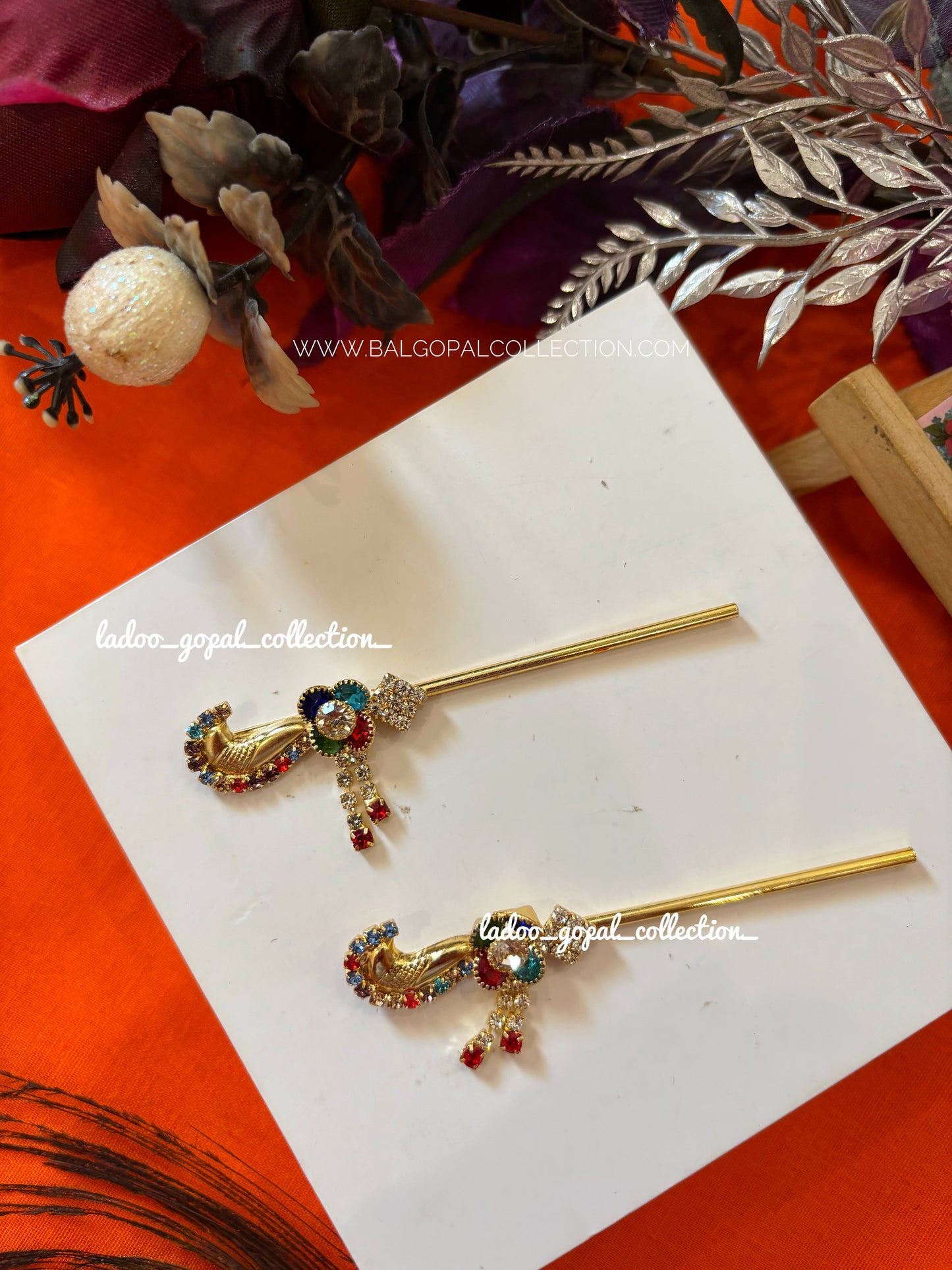Bansi for laddu gopal size 2-3-4