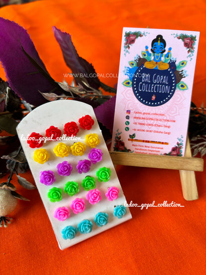 Earrings/Tops for laddu gopal (set of 3)