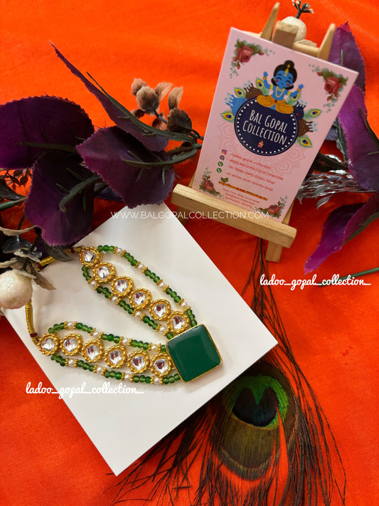Ruby mala for laddu gopal size 5–6-7