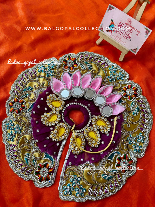 Heavy handwork poshak for laddu gopal