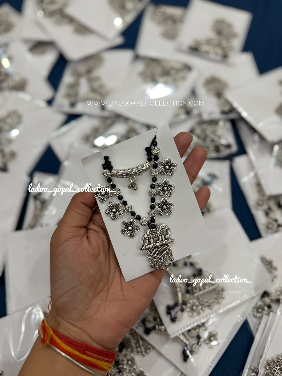 Oxidised navratri shringar