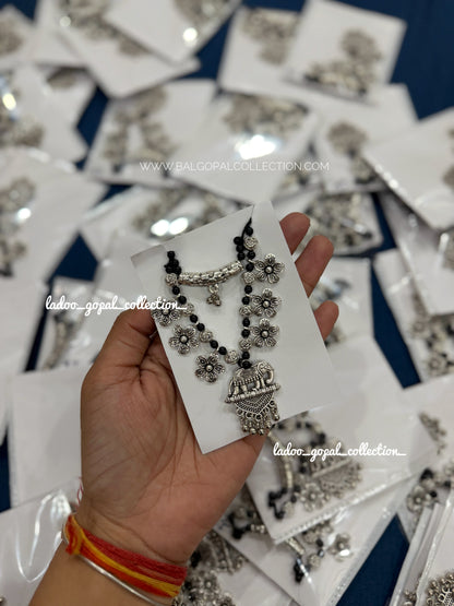 Oxidised navratri shringar