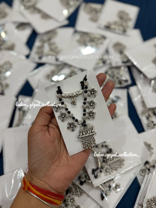 Oxidised navratri shringar