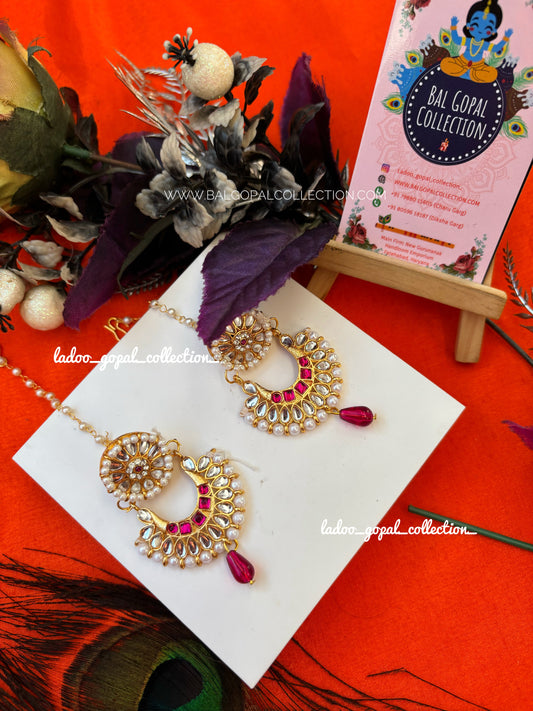 Heavy Borla for Radha Rani