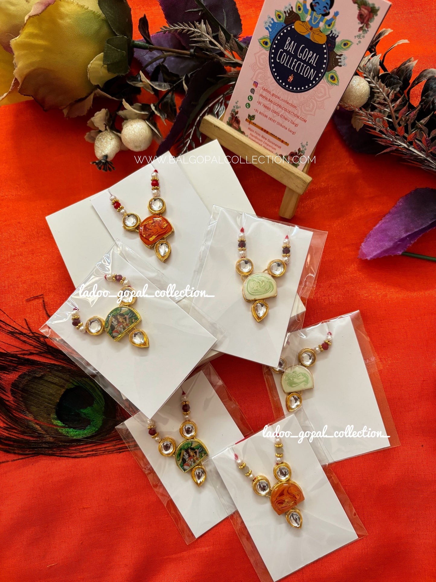 Small mala for laddu gopal size 0 to 3