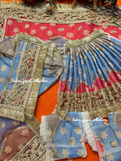 Heavy Radha krishna poshak