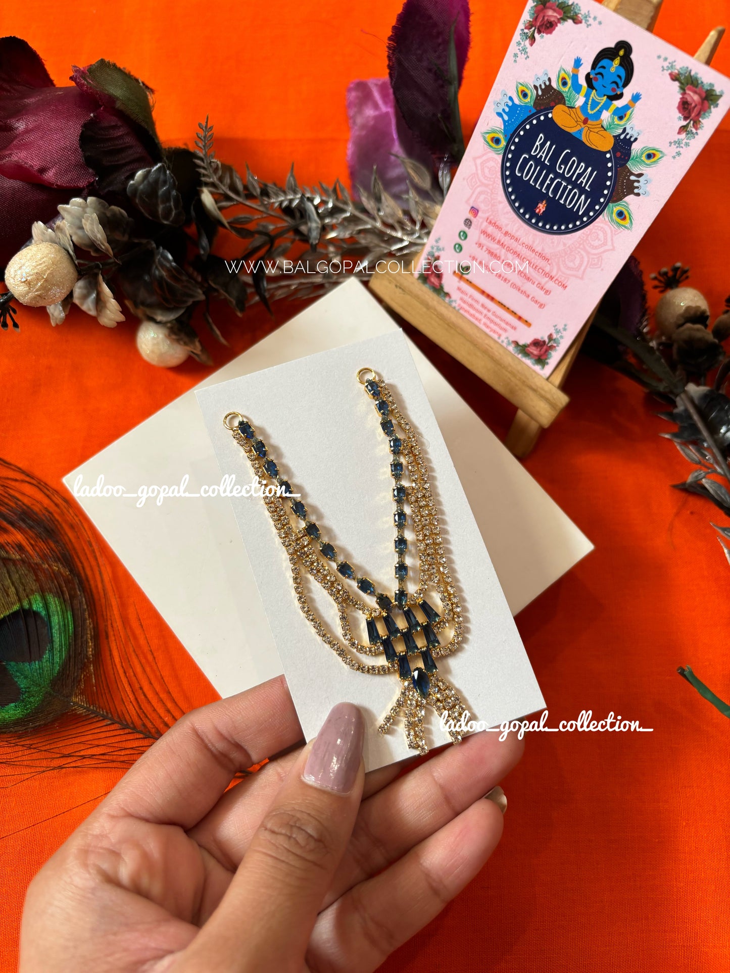 Long semi AD mala for radha kriahna