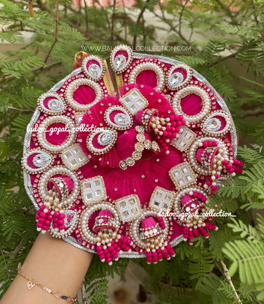 Premium Laddu Gopal Poshak with Pagdi
