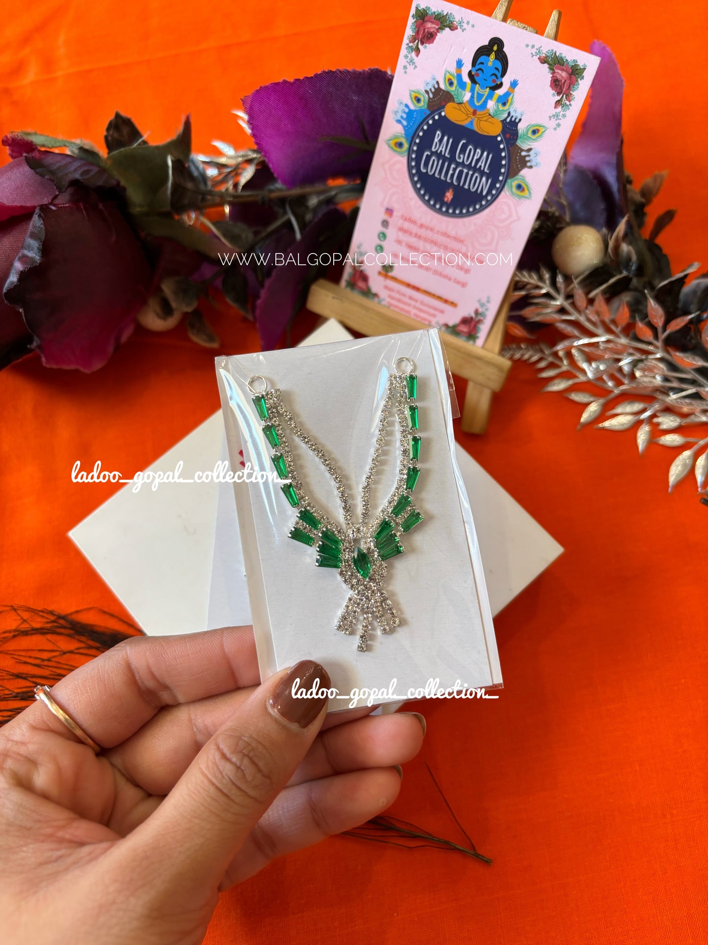 Semi ad premium mala for laddu gopal size 4-5-6