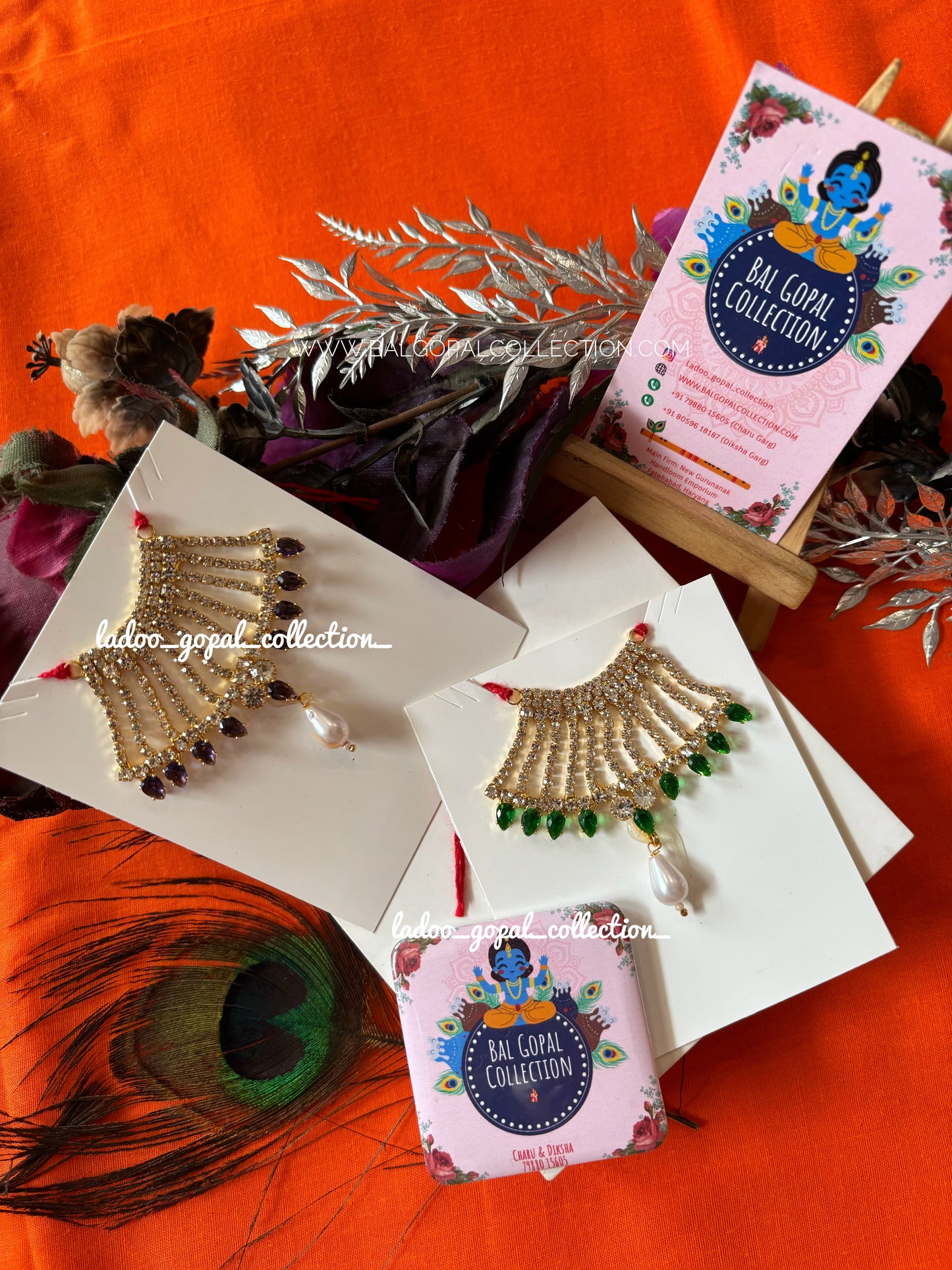 Semi AD mala for laddu gopal size 5-6-7