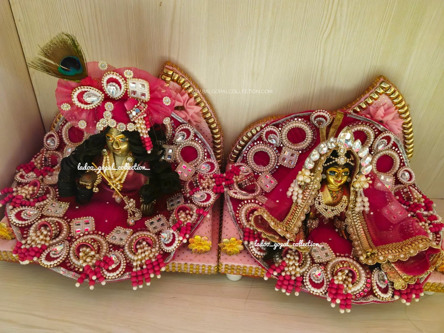 Premium Laddu Gopal Poshak with Pagdi