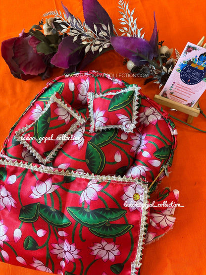Satin bistar for laddu gopal