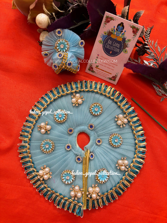 Sky poshak for laddu gopal size 2-3