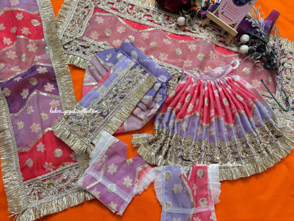 Heavy Radha krishna poshak