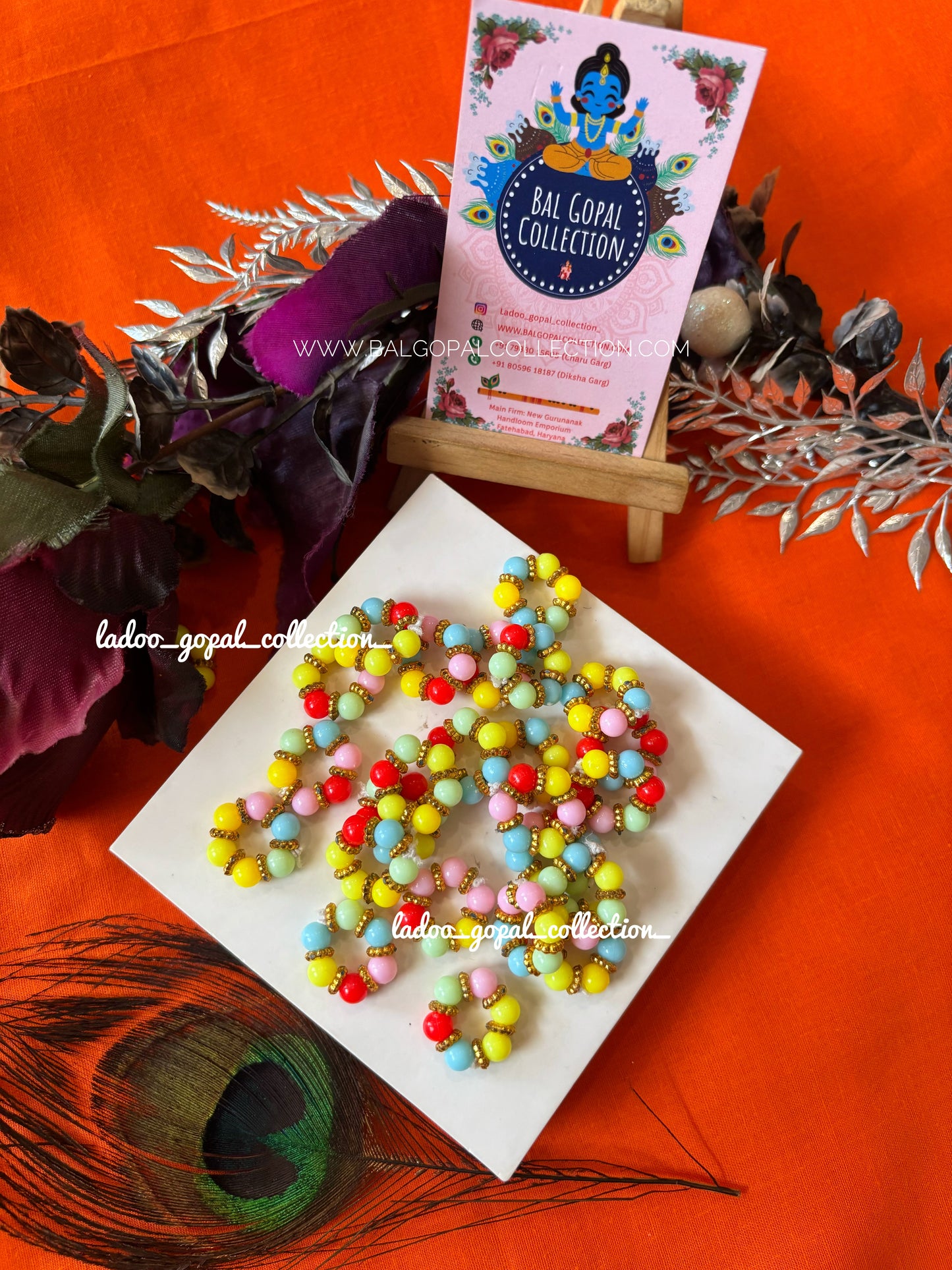 Multi bangles for laddu gopal