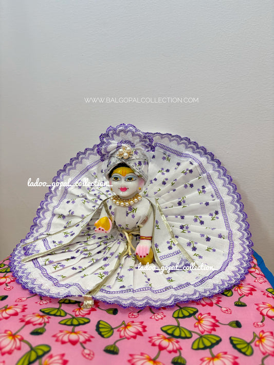 Cotton poshak for laddu gopal